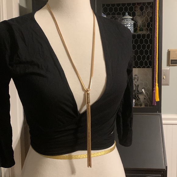 Guess necklace goldtone necklace - Picture 9 of 10